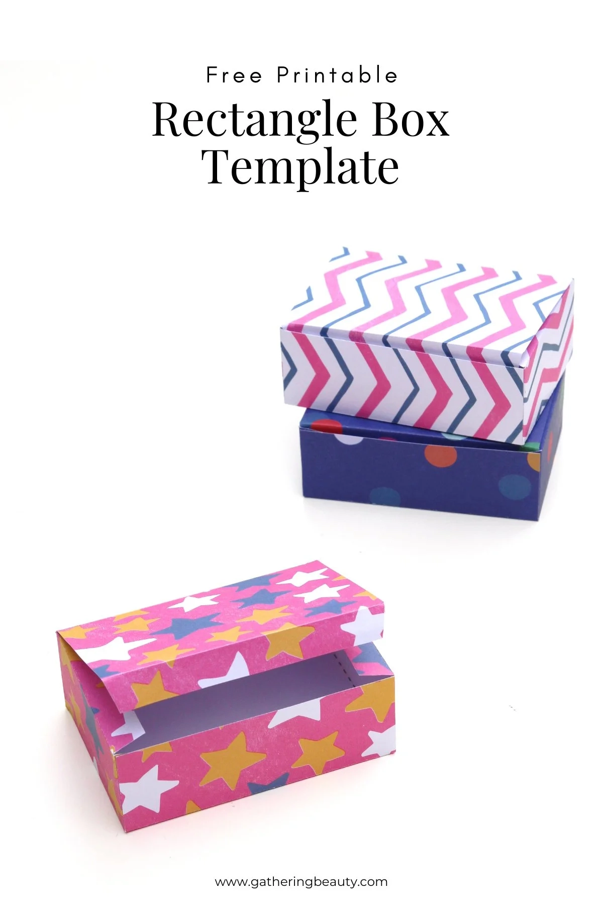 Cute Printable Box Template Cute Printable Box Template