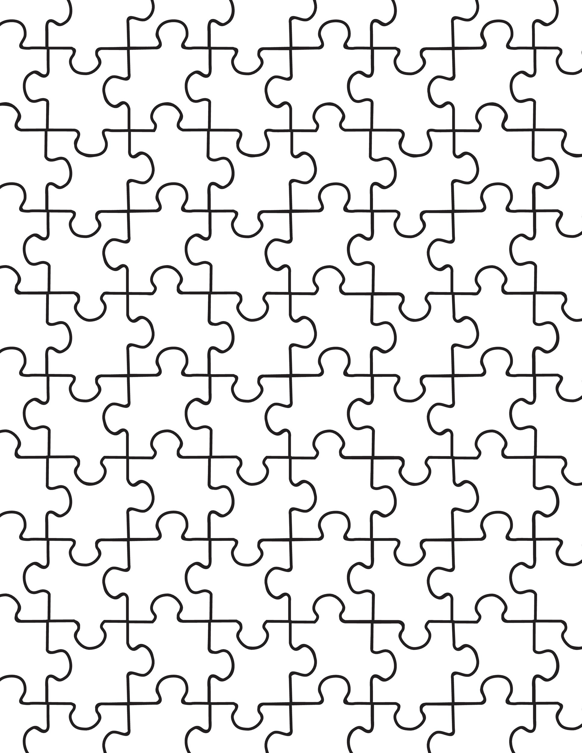 19 Printable Puzzle Piece Templates TemplateLab