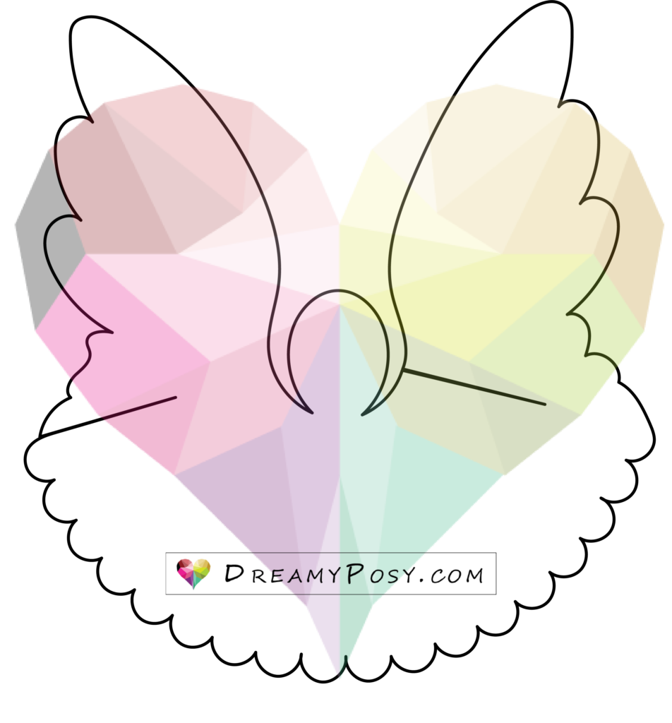 2D And 3D Angel Template Printable Super Easy Christmas Craft 