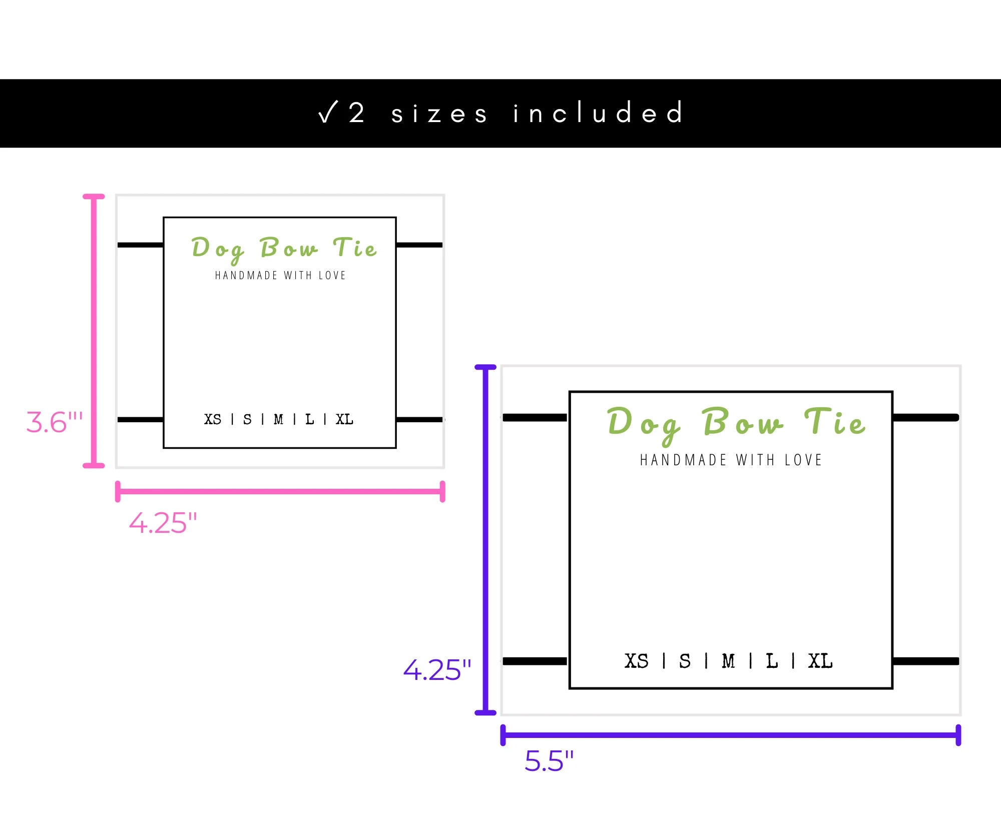 Printable Dog Bow Tie Template