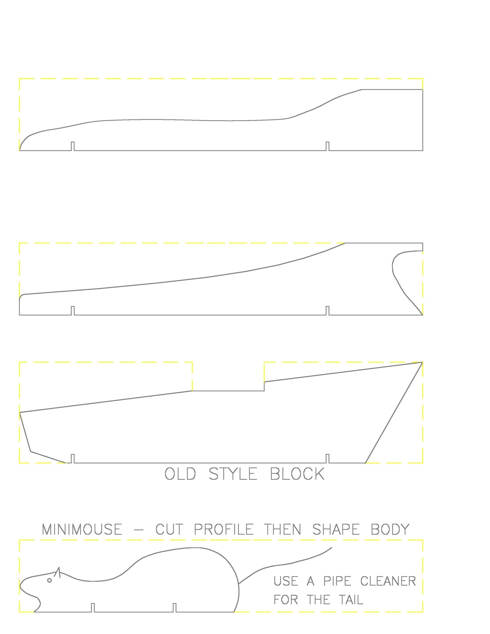 Free Printable Templates For Pinewood Derby Cars