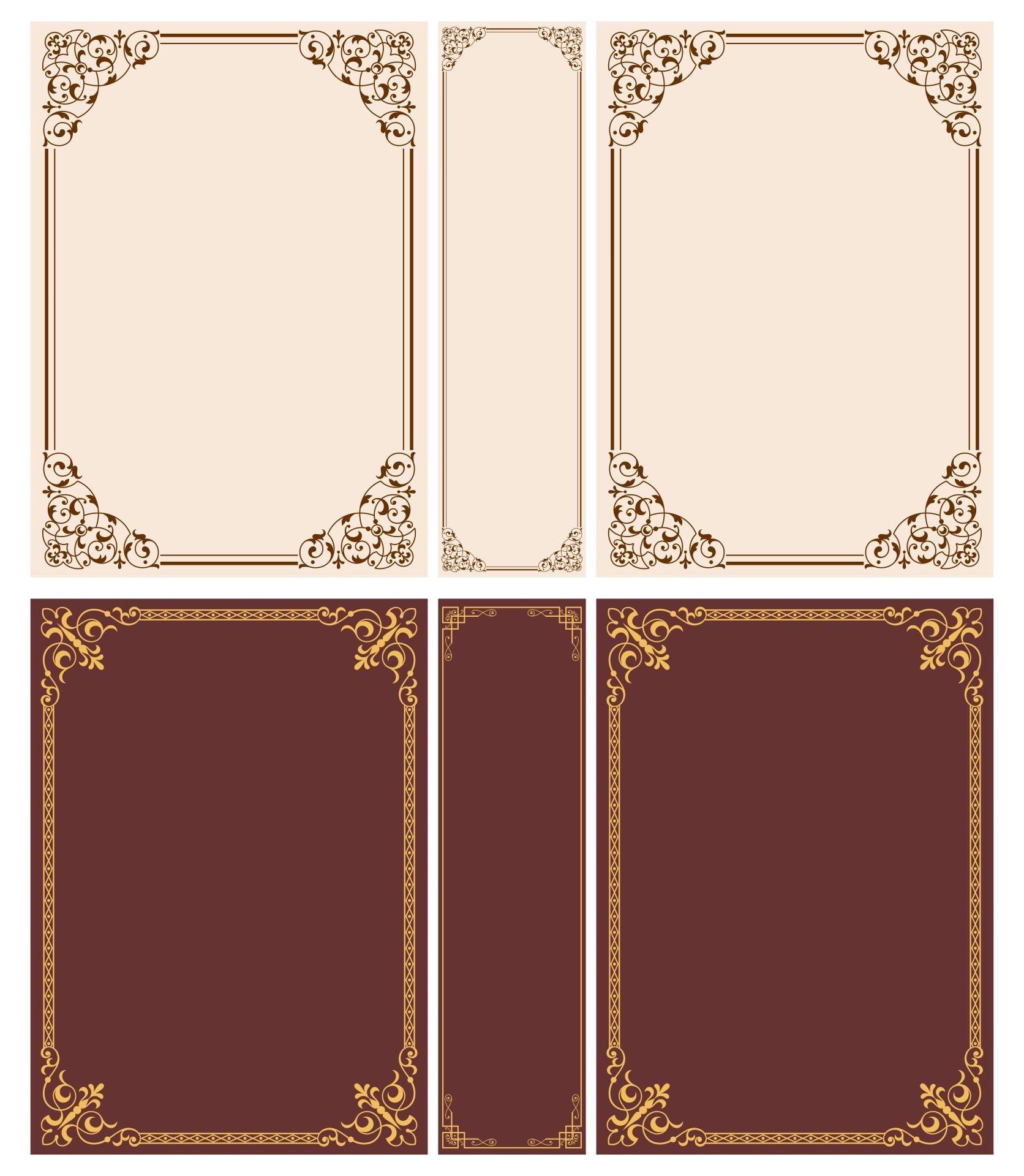 Printable Book Cover Template Free