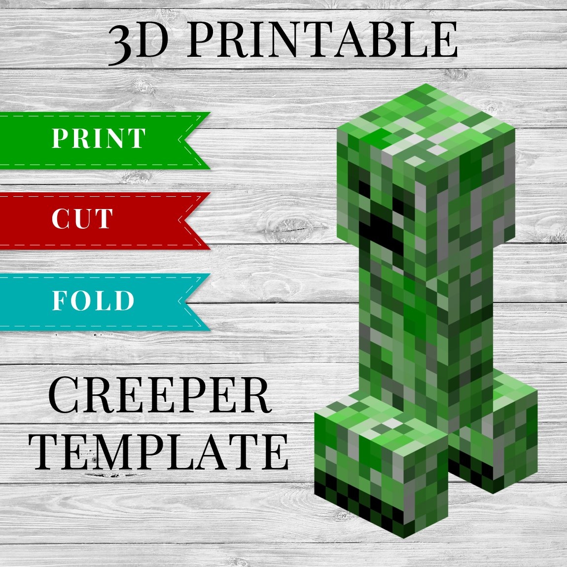 Minecraft 3d Printable Templates Minecraft 3d Printable Templates
