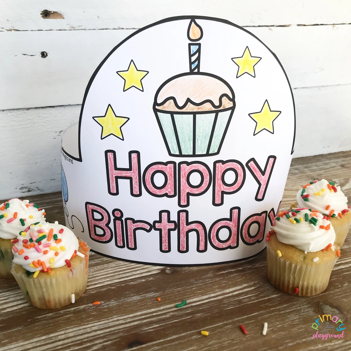 Printable Birthday Hat Template
