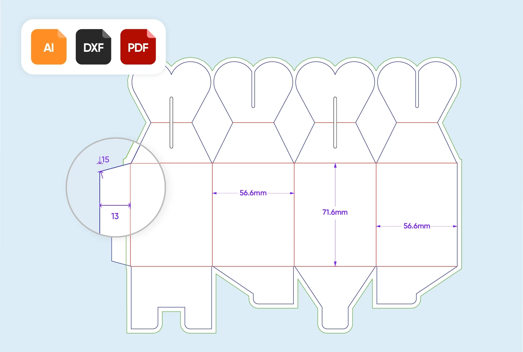 Free Printable Box Template Maker Edit Template Online