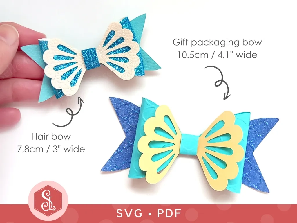 Mermaid Bow Template Esselle Crafts